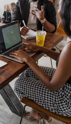 Black Tech Professionals working together Black Tech Professionals working together